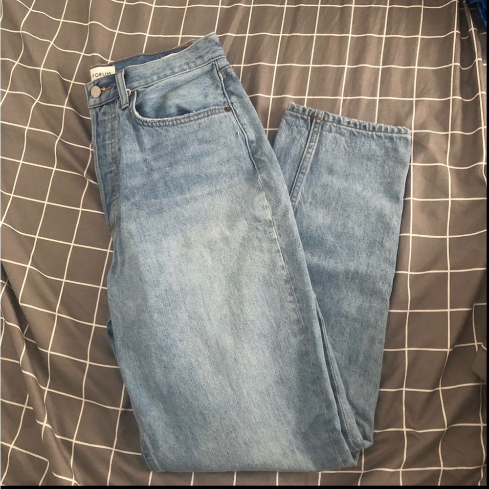 high rise boyfriend jeans Aritzia denim Forum